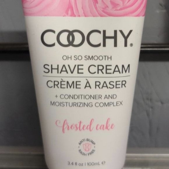 Coochy Rash Free Shave Cream-Frosted Cake 3.4oz - Picture 1 of 4